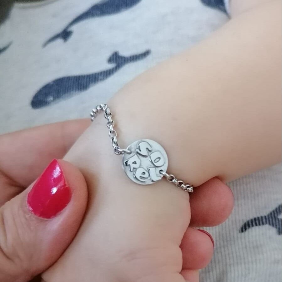 Gümüş Bebek Bilekliği