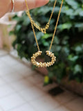 Bol Benek Gümüş Kolye