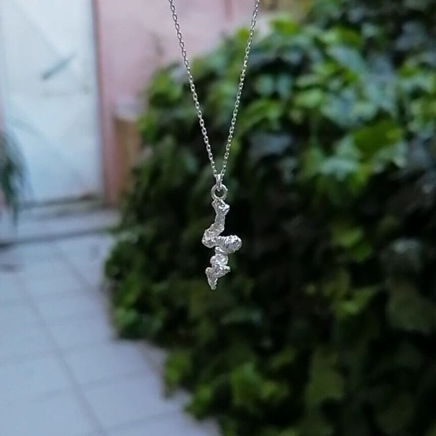 Bürümcük Gümüş Kolye